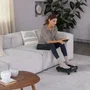 Medisana LM 100 - Masseur shiatsu et vibrations 2 en 1 pour pieds et jambes - Fonction chauffante - 2 intensités - Noir