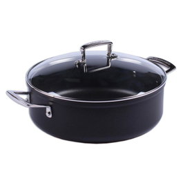Le Creuset Sauteuse Toughened Non-Stick avec Couvercle en Verre 28cm