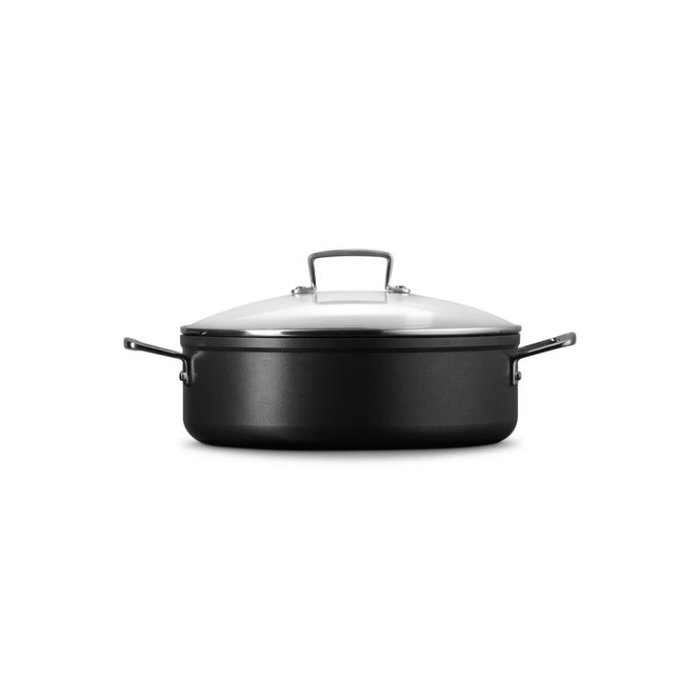 Le Creuset Sauteuse Toughened Non-Stick avec Couvercle en Verre 28cm