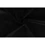 Parure de lit Satin King - Housse de couette 240x220 cm + 2 taies d'oreiller 60x60 cm - Satiné 100% coton - Noir