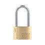 WOLFPACK LINEA PROFESIONAL Cadenas à clé en laiton avec arceau long 50 mm Serie Target