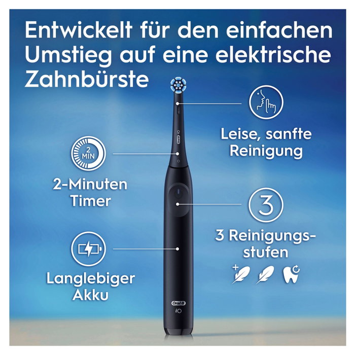 Oral-B iO Series 2 Night Black avec étui de voyage