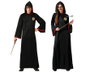 Cosplay Créations - Tunique de Mago Noir avec Capuche Unisexe Adulte - Taille XL - Polyester - Costume Fantaisie et Sorcellerie 2023