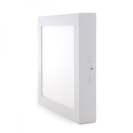 Plafonnier LED carré 12 W 1 200 lm 6 000 K Blanc Froid