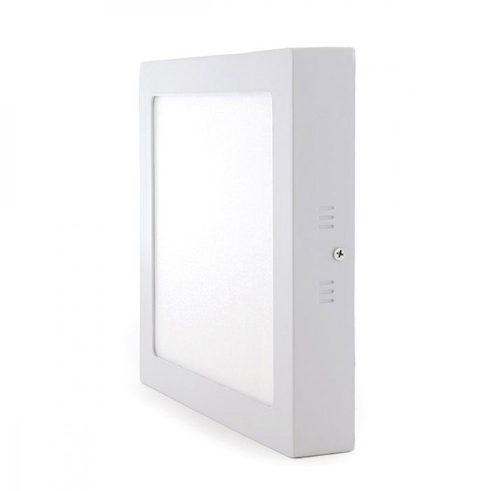 Plafonnier LED carré 12 W 1 200 lm 6 000 K Blanc Froid Plafonnier LED carré 12 W 1 200 lm 6 000 K Blanc Froid