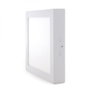 Plafonnier LED carré 12 W 1 200 lm 6 000 K Blanc Froid