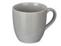 Vessia Tasse à café gris 210 ml en céramique brillante 11 x 8 x 8 cm (Set de 24)