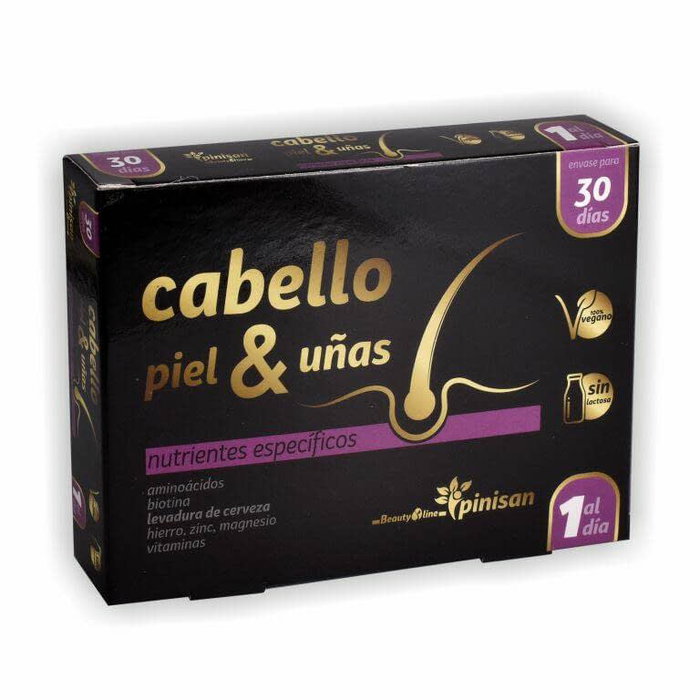 PINISAN Cheveux, Peau et Ongles 30 Capsules PINISAN Cheveux, Peau et Ongles 30 Capsules