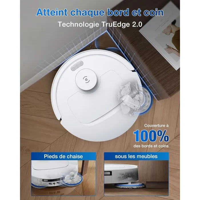 ECOVACS T30C Omni GEN2 - Aspirateur Robot Laveur avec Station OMNI - 25000Pa - Lavage eau chaude 75°C - OZMO Turbo 2.0 ECOVACS T30C Omni GEN2 - Aspirateur Robot Laveur avec Station OMNI - 25000Pa - Lavage eau chaude 75°C - OZMO Turbo 2.0
