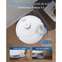 ECOVACS T30C Omni GEN2 - Aspirateur Robot Laveur avec Station OMNI - 25000Pa - Lavage eau chaude 75°C - OZMO Turbo 2.0