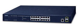 Planet GS-4210-16T2S Commutateur Gigabit 16 Ports et 2 SFP