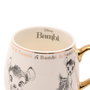 WIDDOP & CO Tasse Bambi Disney en Porcelaine de Chine avec Illustrations et Détails Dorés