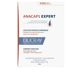 Ducray ANACAPS EXPERT Complément alimentaire chute de cheveux chronique 30 unités