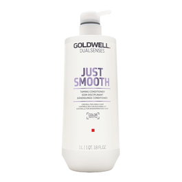 Goldwell Dualsenses Just Smooth Après-shampooing Domptage et Démêlant pour Cheveux - Flacon 1000 ml