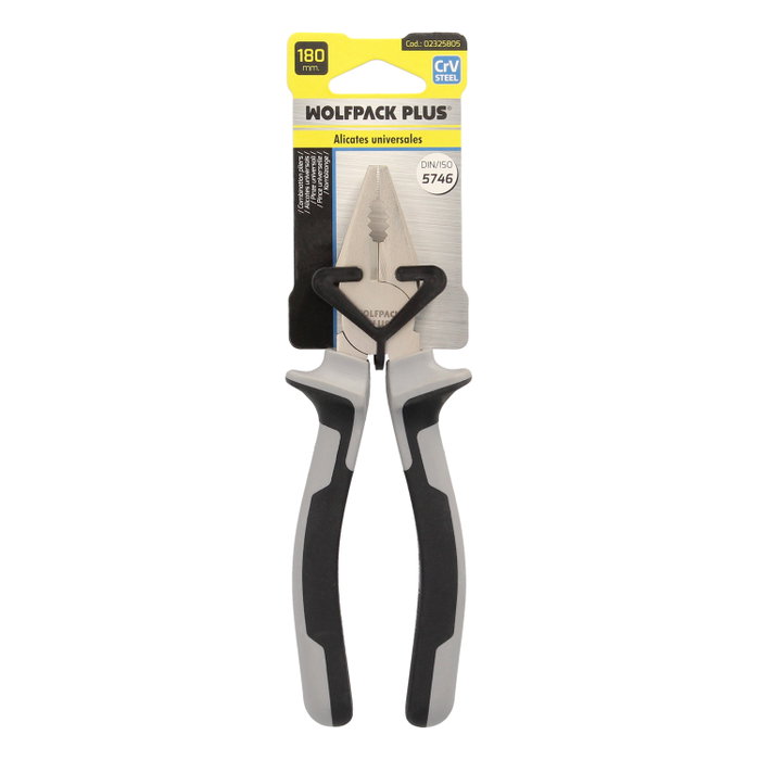 WOLFPACK LINEA PROFESIONAL Pince universelle Maurer Plus 175 mm WOLFPACK LINEA PROFESIONAL Pince universelle Maurer Plus 175 mm