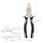 WOLFPACK LINEA PROFESIONAL Pince universelle Maurer Plus 175 mm