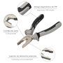 WOLFPACK LINEA PROFESIONAL Pince universelle Maurer Plus 175 mm