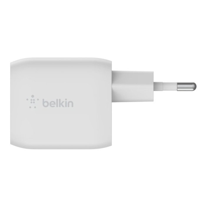 Belkin WCH011vfWH Boost Charge Pro 45W Chargeur mural GaN 2 ports USB-C avec Power Delivery 3.0