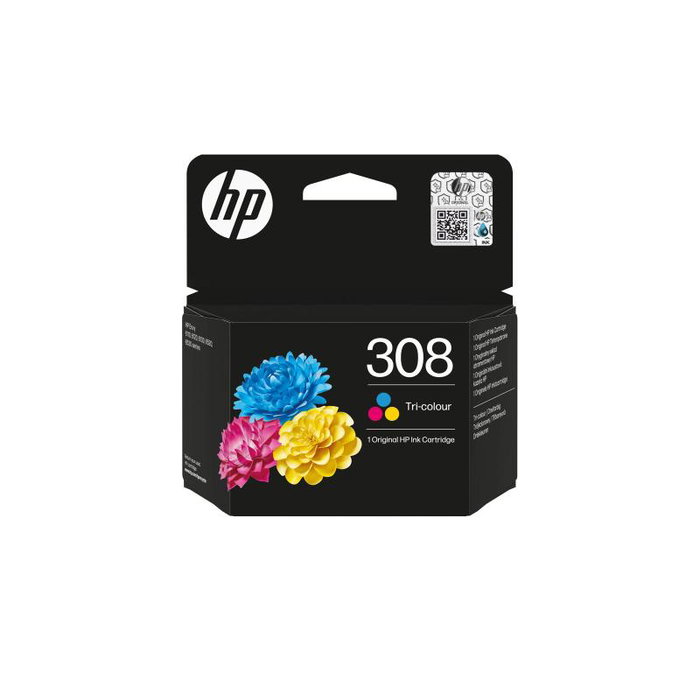 HP Encre No 308 Tricolore Cartouche 7FP20UE pour imprimante HP