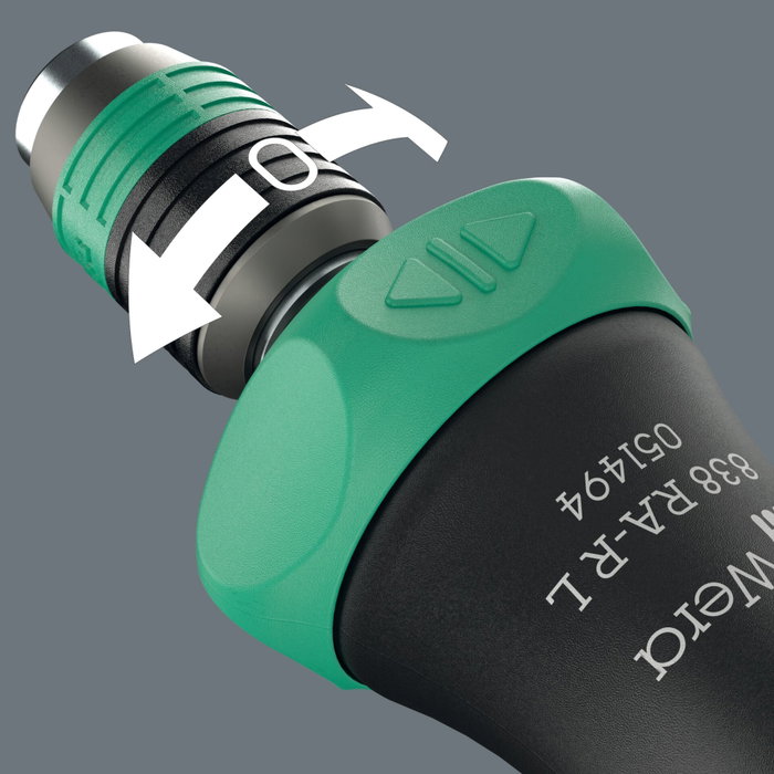 Wera 838 RA-R L tournevis à cliquet