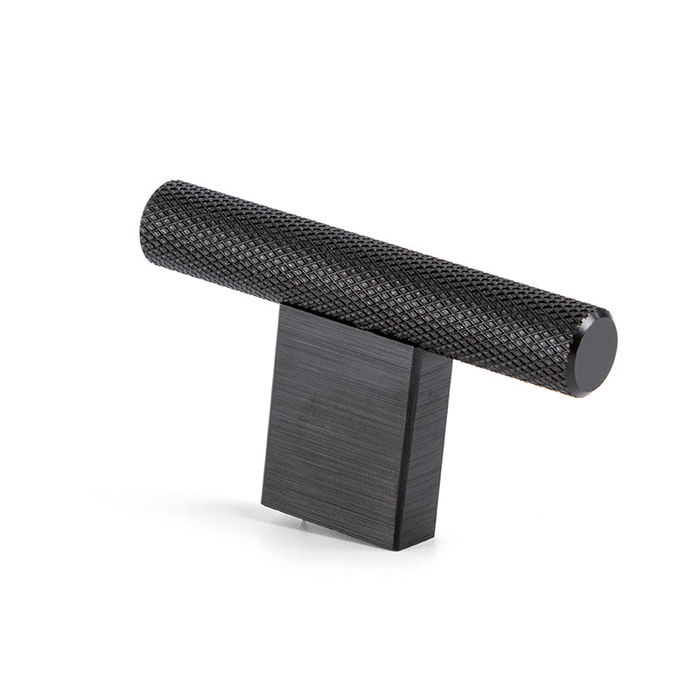 Viefe Poignée Bouton Forme T Graf Mini, Aluminium, Finition Effet Inox, pour Portes et Tiroirs Viefe Poignée Bouton Forme T Graf Mini, Aluminium, Finition Effet Inox, pour Portes et Tiroirs