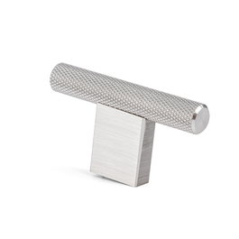 VIEFE Poignée en aluminium Graf Mini en forme de T, Effet Inox