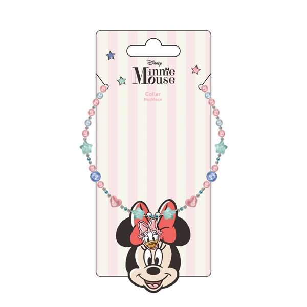 Cerdà Bijoux fantaisie Collier Minnie 7.0 x 15.0 cm - Rose clair - À partir de 3 ans