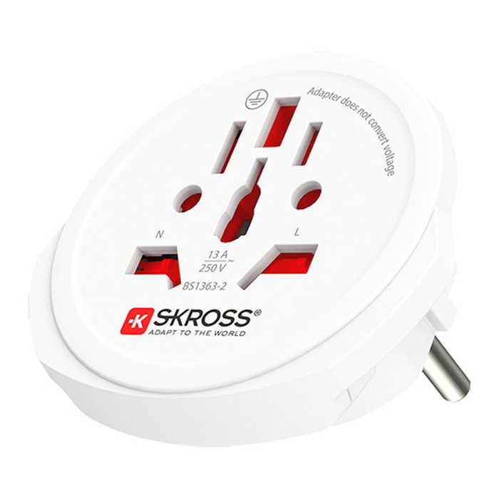 Adaptateur de courant Skross 1500211-E Européen International