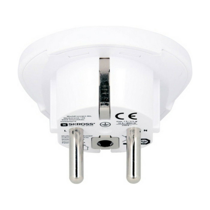 Adaptateur de courant Skross 1500211-E Européen International Adaptateur de courant Skross 1500211-E Européen International