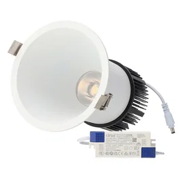 Downlight LED 10W 900lm CRI>95 4000K Blanc Neutre Empotrable Éclairage Professionnel Haute Fiabilité
