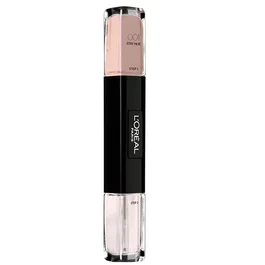 L'Oreal Paris Infallible Effet Gel Vernis à ongles 2-en-1 001 Restez Nue (Lot de 2 x 5 ml)