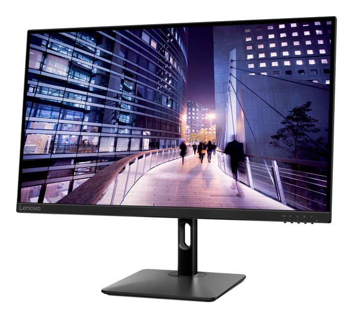 Lenovo Écran PC 68.6cm (27") 4K Ultra HD IPS, USB-C 65W, HDR400, Ports HDMI et DisplayPort