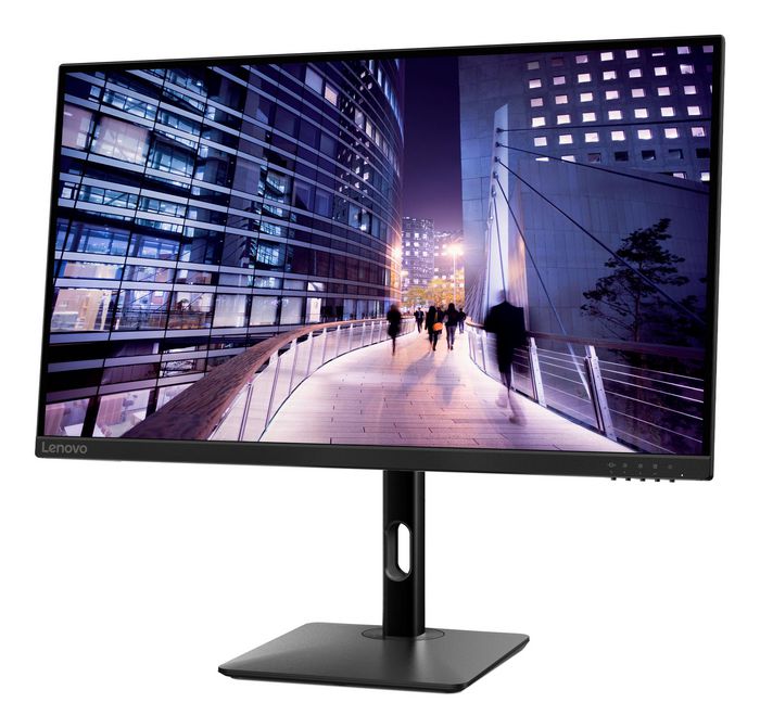 Lenovo Écran PC 68.6cm (27") 4K Ultra HD IPS, USB-C 65W, HDR400, Ports HDMI et DisplayPort