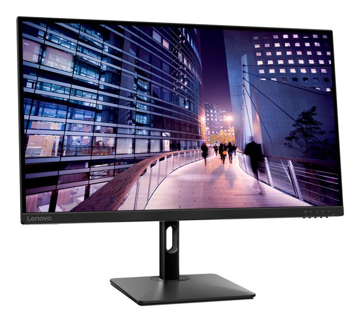 Lenovo Écran PC 68.6cm (27") 4K Ultra HD IPS, USB-C 65W, HDR400, Ports HDMI et DisplayPort