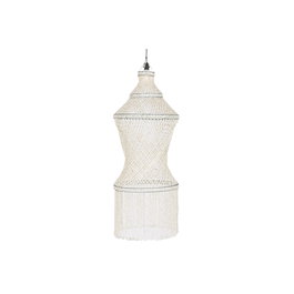 Suspension Home ESPRIT Blanc Coquillages 50 W 52 X 52 X 140 CM