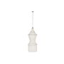 Suspension Home ESPRIT Blanc Coquillages 50 W 52 X 52 X 140 CM