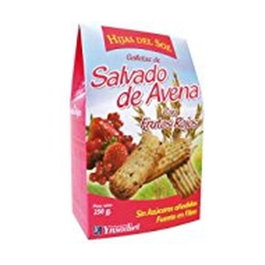 Hijas del Sol Galettes au son d'avoine aux fruits rouges 250g