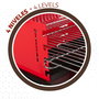 Roues de barbecue au charbon de bois Aktive Acier Plastique 66 x 44 x 85 cm Rectangulaire Rouge