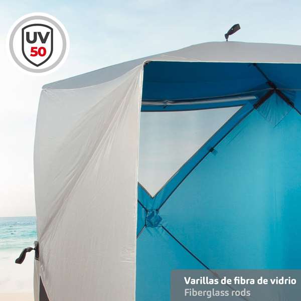 Color Baby Aktive-Paravientos Playa 165X165X183Cm Color Baby Aktive-Paravientos Playa 165X165X183Cm