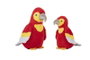 Loro Piu Surprise, Loro Piu 38 cm 3 col. Surt., Peluche assortie, Polièster, 38 cm, À partir de 3 ans
