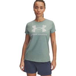T-shirt à manches courtes femme Under Armour Bleu