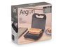 Argon Sandwichera Grill 750W Noir 22x8x21 cm Plastique et Acier (Set de 6)
