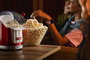 Ariete 2958/00 Machine à pop-corn Party Time rouge - Machine à pop-corn design rétro - Capacité 600 g - Pour snacks naturels sans graisses