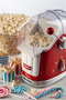 Ariete 2958/00 Machine à pop-corn Party Time rouge - Machine à pop-corn design rétro - Capacité 600 g - Pour snacks naturels sans graisses