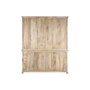 Présentoir Home ESPRIT Verre Bois de manguier 180 x 45 x 220 cm