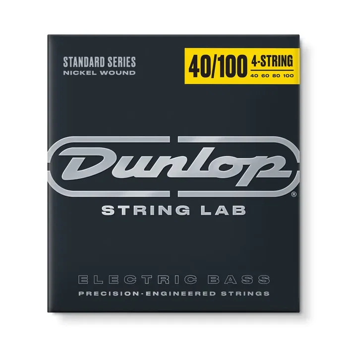 Dunlopst Jeu de Cordes Nickel Light 40-100 pour Guitare Basse - DUNLOPST