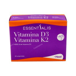 HEEL Essentialis Vitamina D3 Vitamina K2 60 comprimés