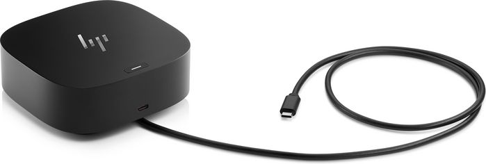 HP Station d'accueil USB-C G5 Essential - Dock de bureau avec charge, triple affichage, Gigabit Ethernet, ports USB et gestion à distance