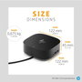 HP Station d'accueil USB-C G5 Essential - Dock de bureau avec charge, triple affichage, Gigabit Ethernet, ports USB et gestion à distance