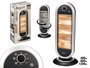 ARGON Calefacteur halogène 400W 800W 1200W Gris-Noir